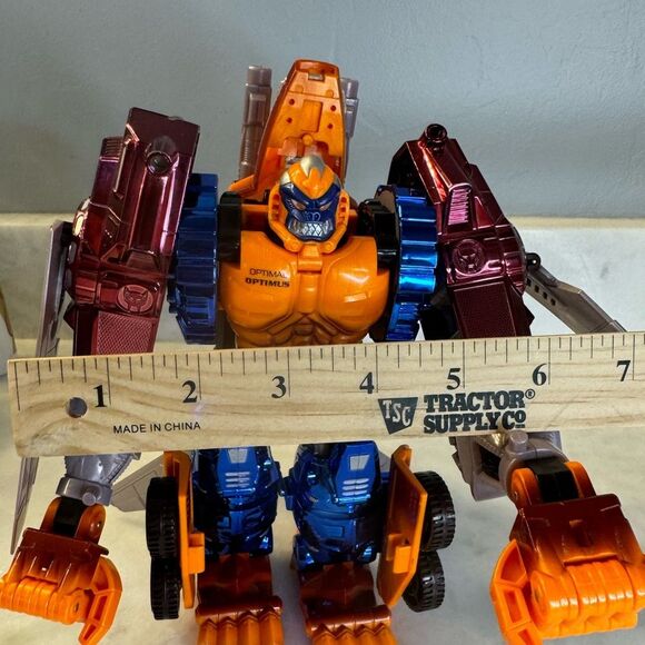 Transformers Beast Wars Optimal Optimus Transmetals Figure Vintage - Picture 9 of 12